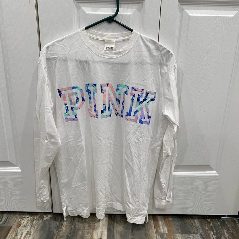 PINK long sleeve tee